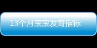 13个月宝宝发育指标